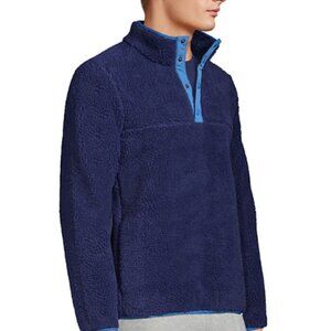 Land's End Men's sherpa pullover ~ Size L, NWOT